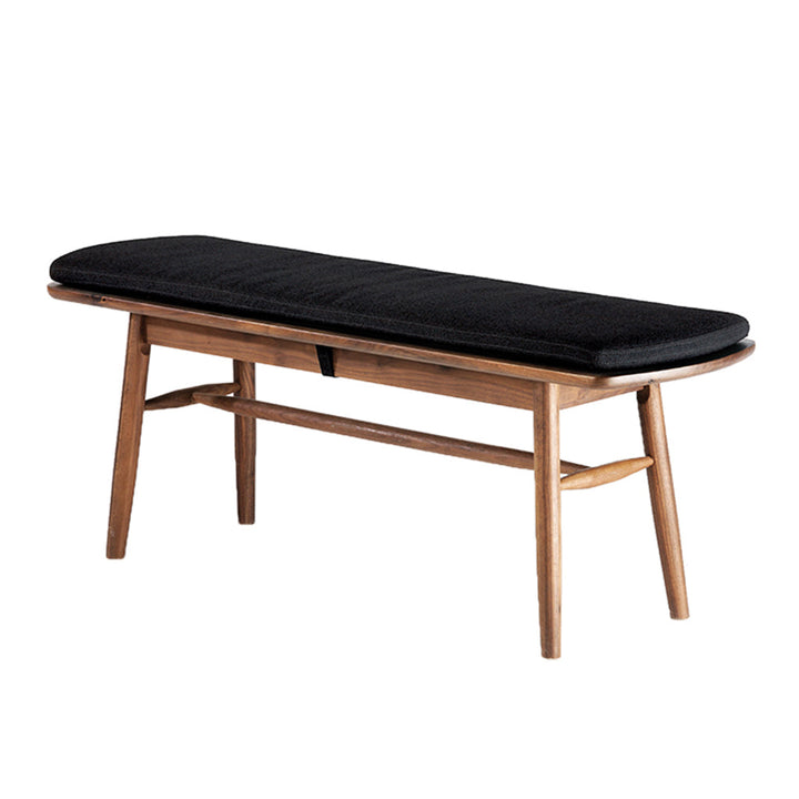 Brighton Bench Frame Only 126*35*45Cm Wal/Satin