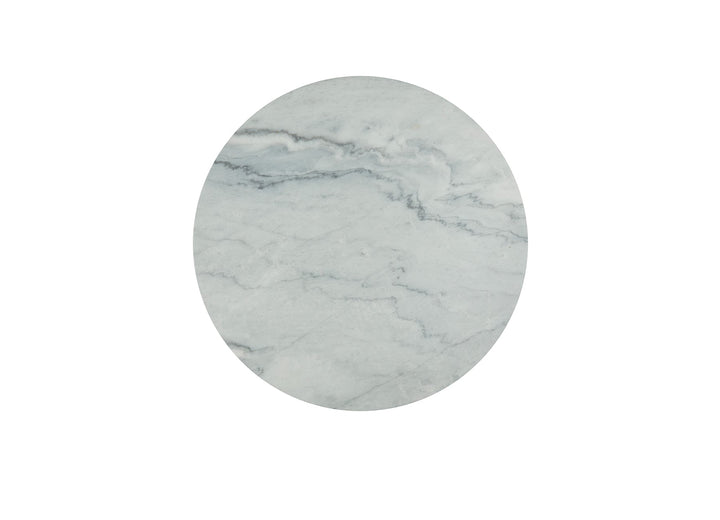 Cone End Table Dia 50*55 Cm Matte Grey Marble