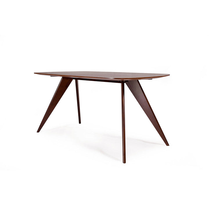 Crimson Dining Table 160*90*75 Walnut Veneer Mdf
