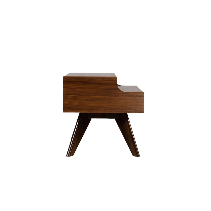 Crimson Nightstand 50*45*45 Walnut Veneer On Mdf