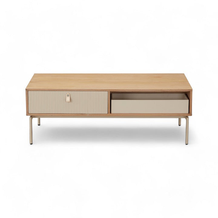 Creme Coffee Table (Rectangular) 120*60*42Cm