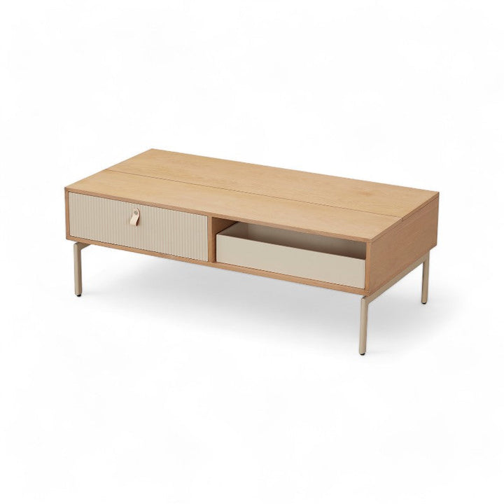 Creme Coffee Table (Rectangular) 120*60*42Cm