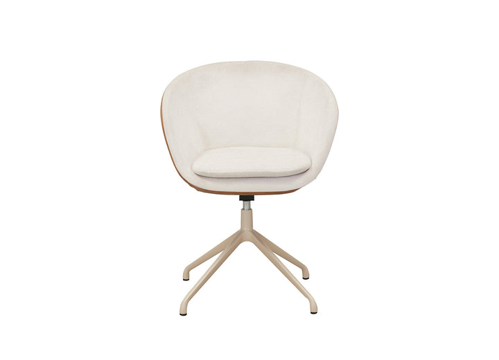 Creme Arm Chair 63*52*83.5 Cm Fabric D028