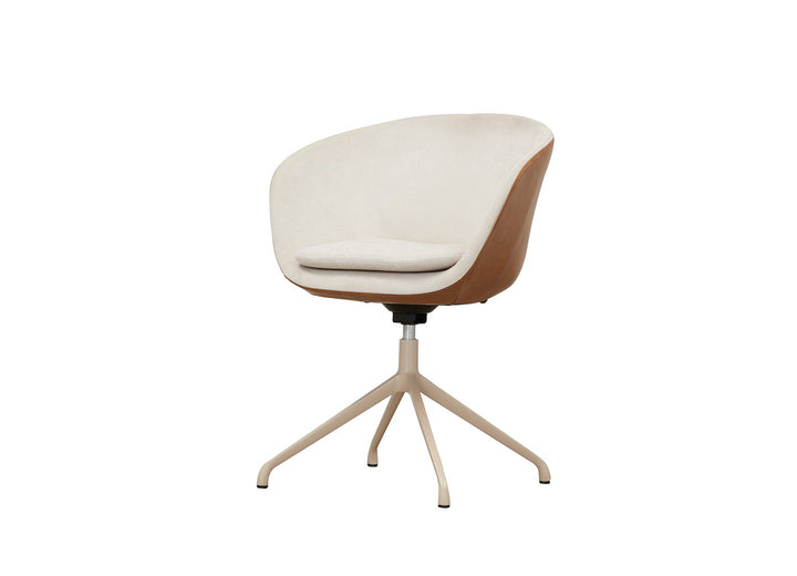 Creme Arm Chair 63*52*83.5 Cm Fabric D028