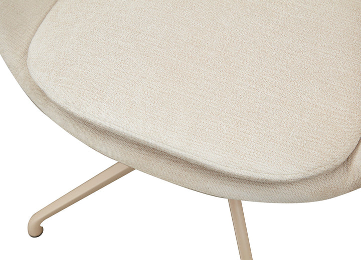 Creme Arm Chair 63*52*83.5 Cm Fabric D028