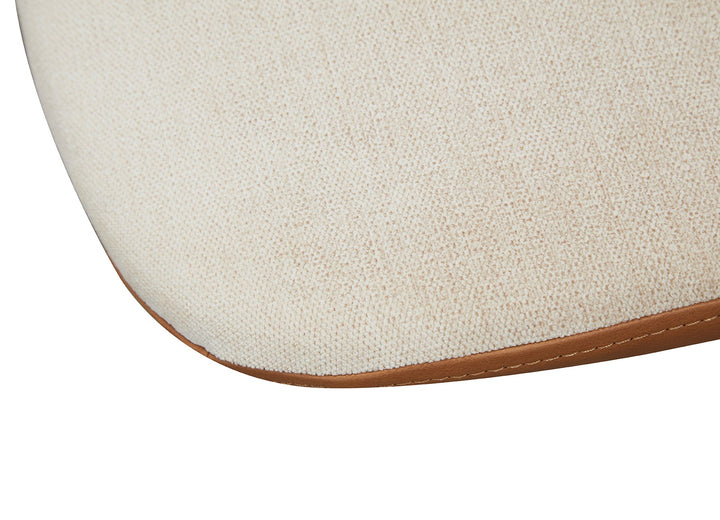 Creme Side Chair 50.5*56*84.5 Cm Fabric D028