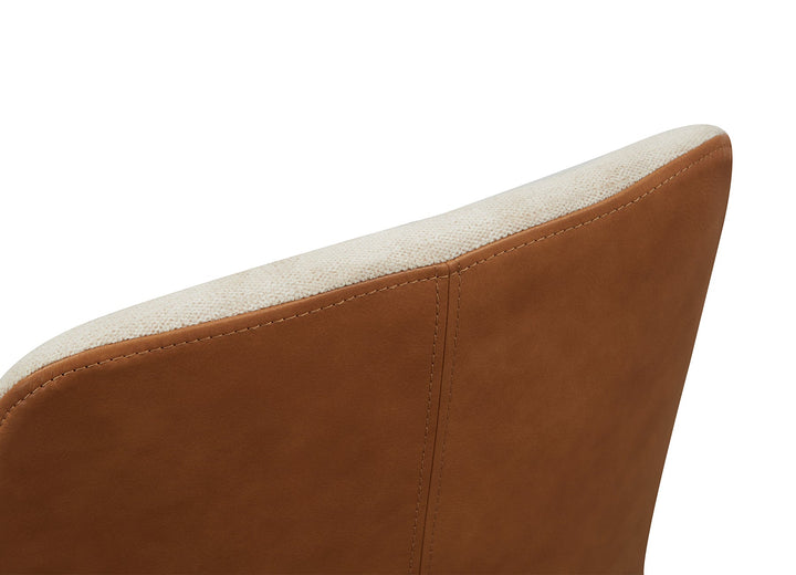 Creme Side Chair 50.5*56*84.5 Cm Fabric D028