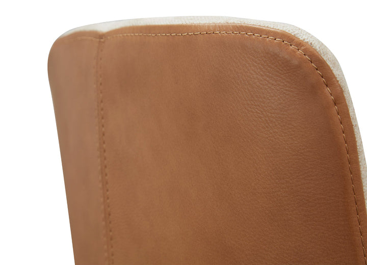 Creme Side Chair 50.5*56*84.5 Cm Fabric D028