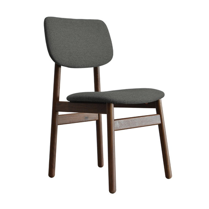 Enkel Side Chair 46*55*85Cm Nat/Walnut Fabric N525