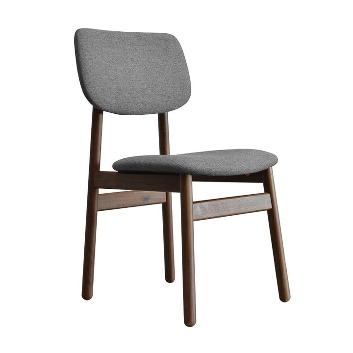 Enkel Side Chair 46*55*85Cm Nat/Walnut Fabric N525