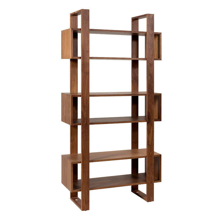 New Excelsior Bookshelf 100*38*200 Solid Walnut