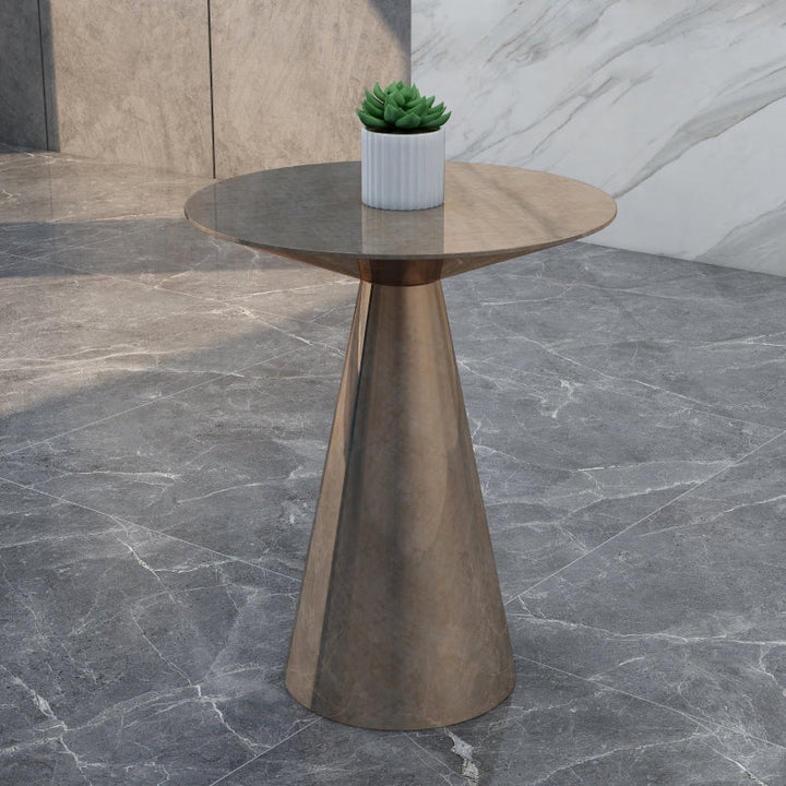 Eclipse Round End Table Dia 50*55 Cm