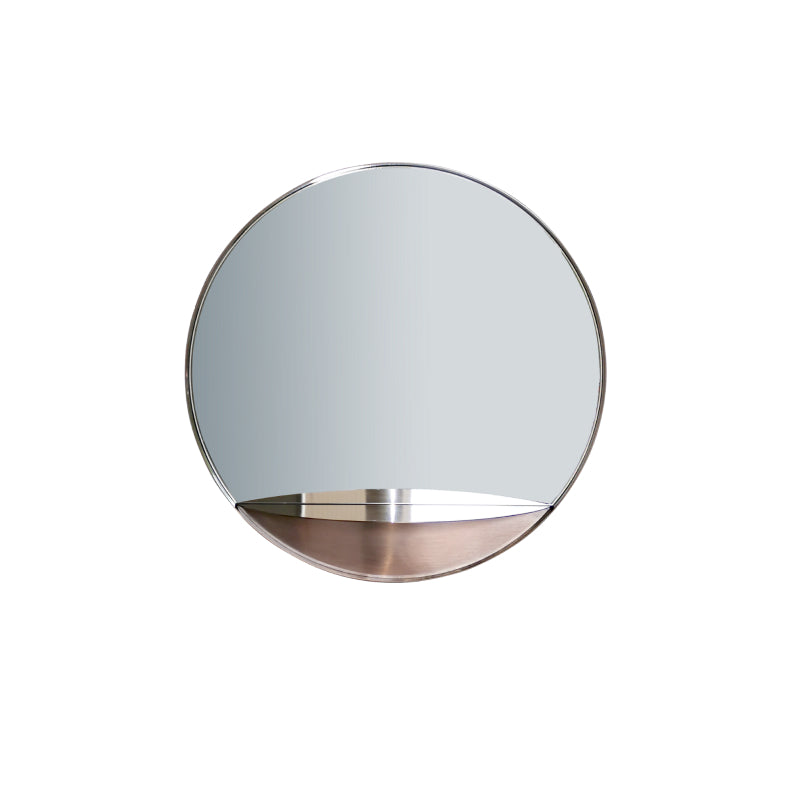 Gleam Round Mirror Medium Copper Dia90*W20Cm Ss V2