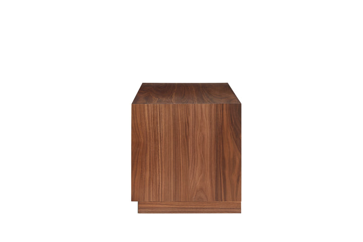 Lier Storage Unit W/ 2 Drawer 120*45*45 Nat Walnut