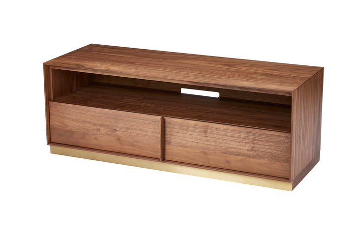 Lier Storage W/Open Shelf 120*45*45 Nat/Walnut