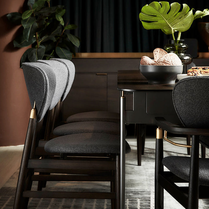 Linate Ext Table 160(260)*90*75 Nat Oak/Smoke