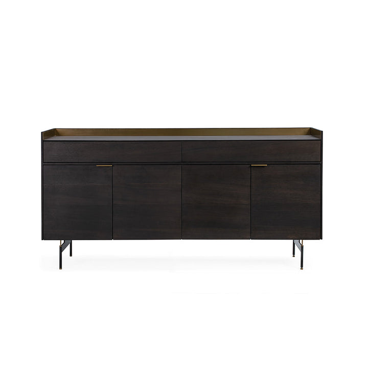 Linate Sideboard 180*45*90 Nat Oak/Smoke Veneer