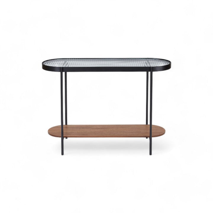 Porter Hallway Table 105*35*70 Walnut Veneer - V2