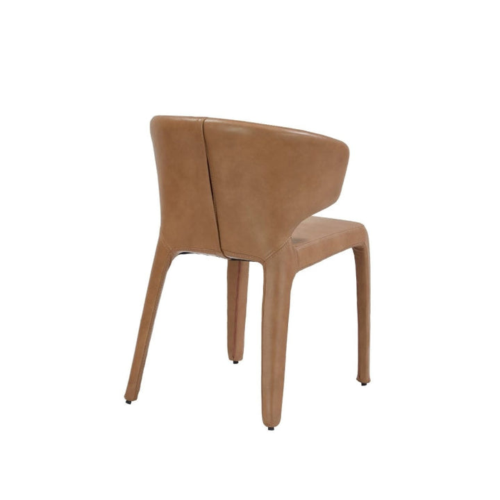 Saddle Dining Chair 54*54*77.2 Leather L123