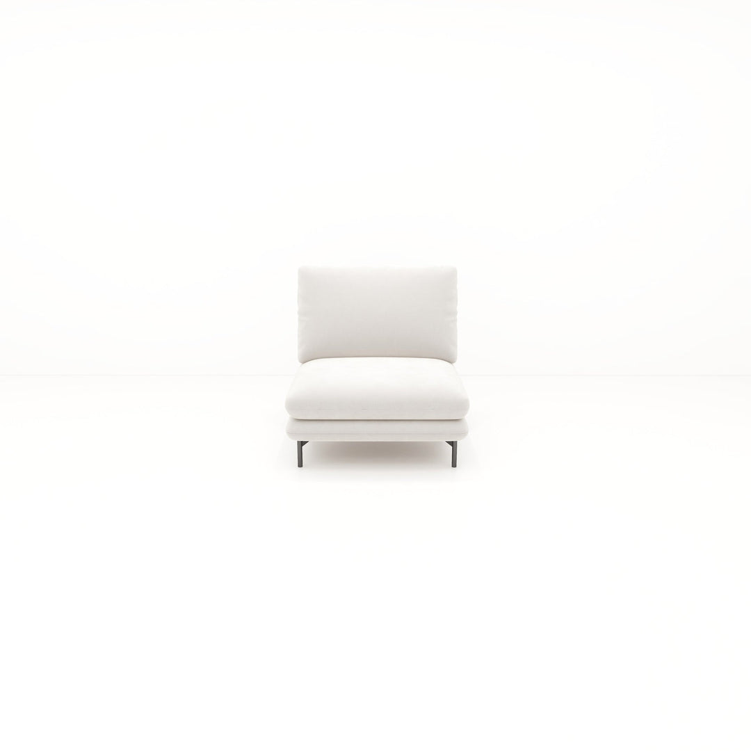Creme II Sofa 1-Seater Armless
