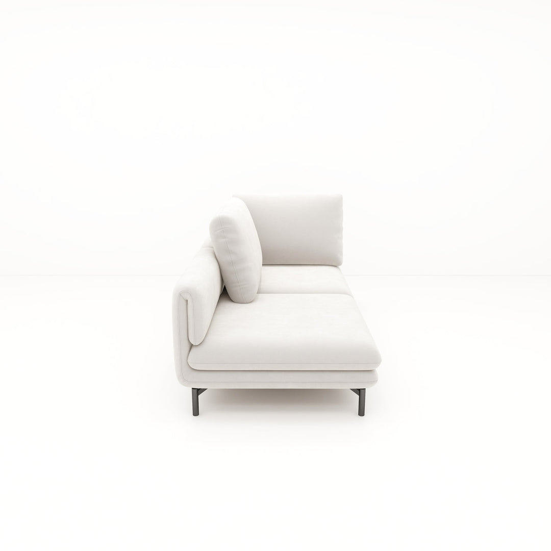 Creme II Sofa Chaise with Left Arm