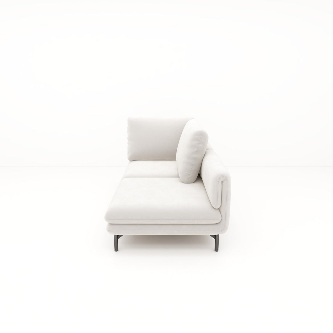 Creme II Sofa Chaise with Right Arm