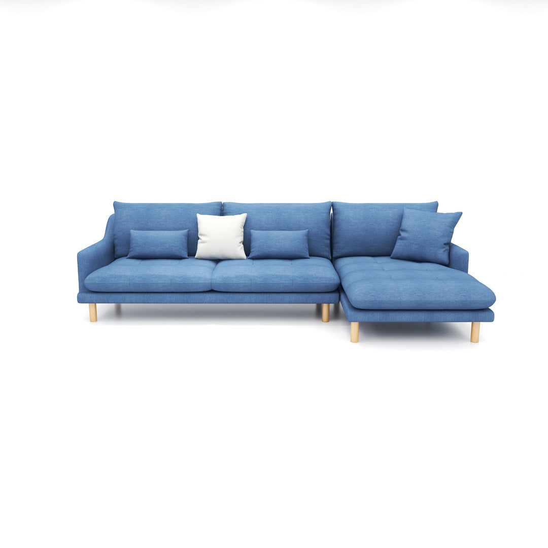 Dahlia Sofa 3L-Shape Chaise On Right (Set)