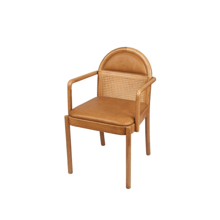 Siena Arm Chair 55*55*87 Cm Matte Oak/L123