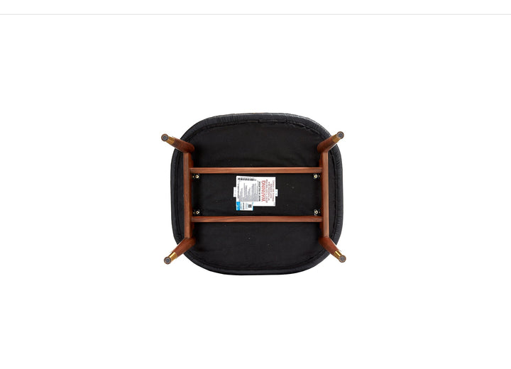 Volta Ottoman 60*56*44.5Cm N/Walnut L079