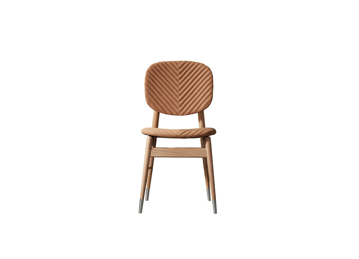 Volta Side Chair 45*55.5*90Cm Solid Oak L158