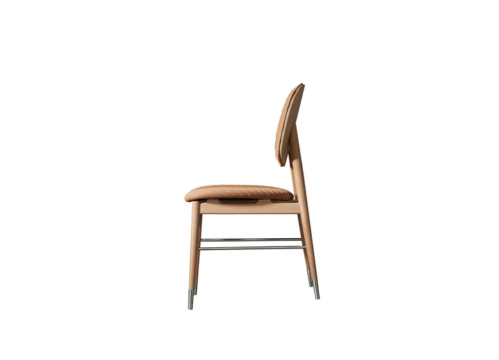 Volta Side Chair 45*55.5*90Cm Solid Oak L158