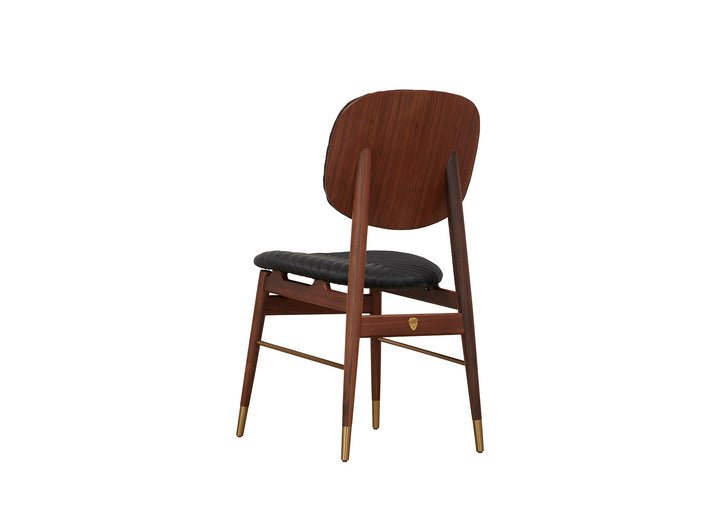 Volta Side Chair 45*55.5*90 Cm Nat/Walnut L079