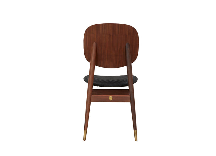 Volta Side Chair 45*55.5*90 Cm Nat/Walnut L079