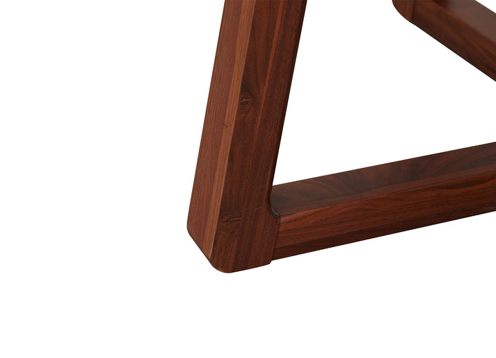 Weiland Dining Table Round 110*75Cm Nat/Walnut