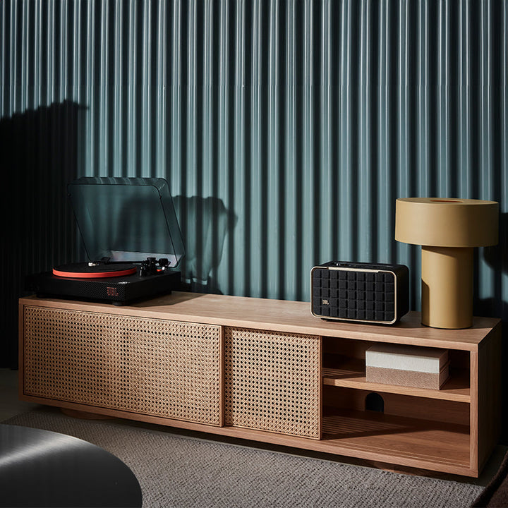 Willow 2 Door Tv Unit 160*38*40Cm Solid Oak