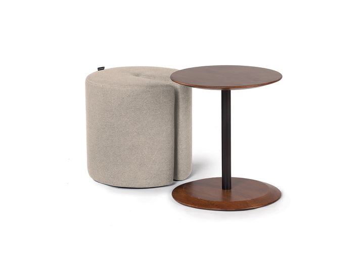 Zani Set,Table Java Rustic/Stool Fabric N528