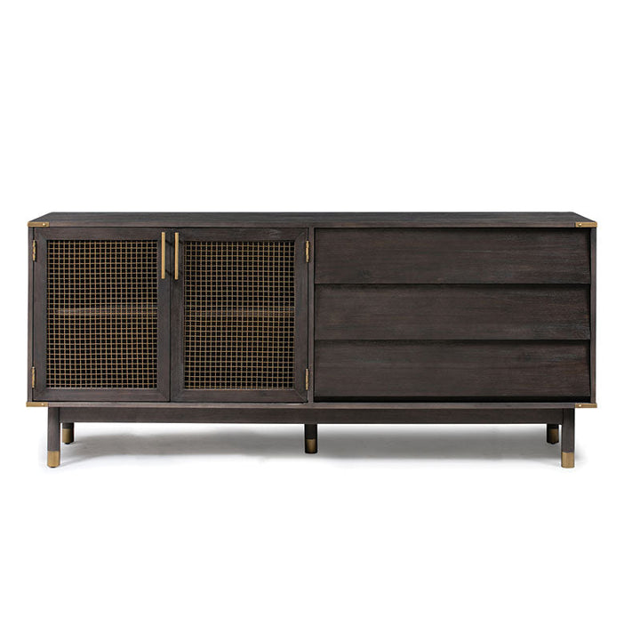 Rover Sideboard 180*45*80 Solid Acacia Top W/Ven