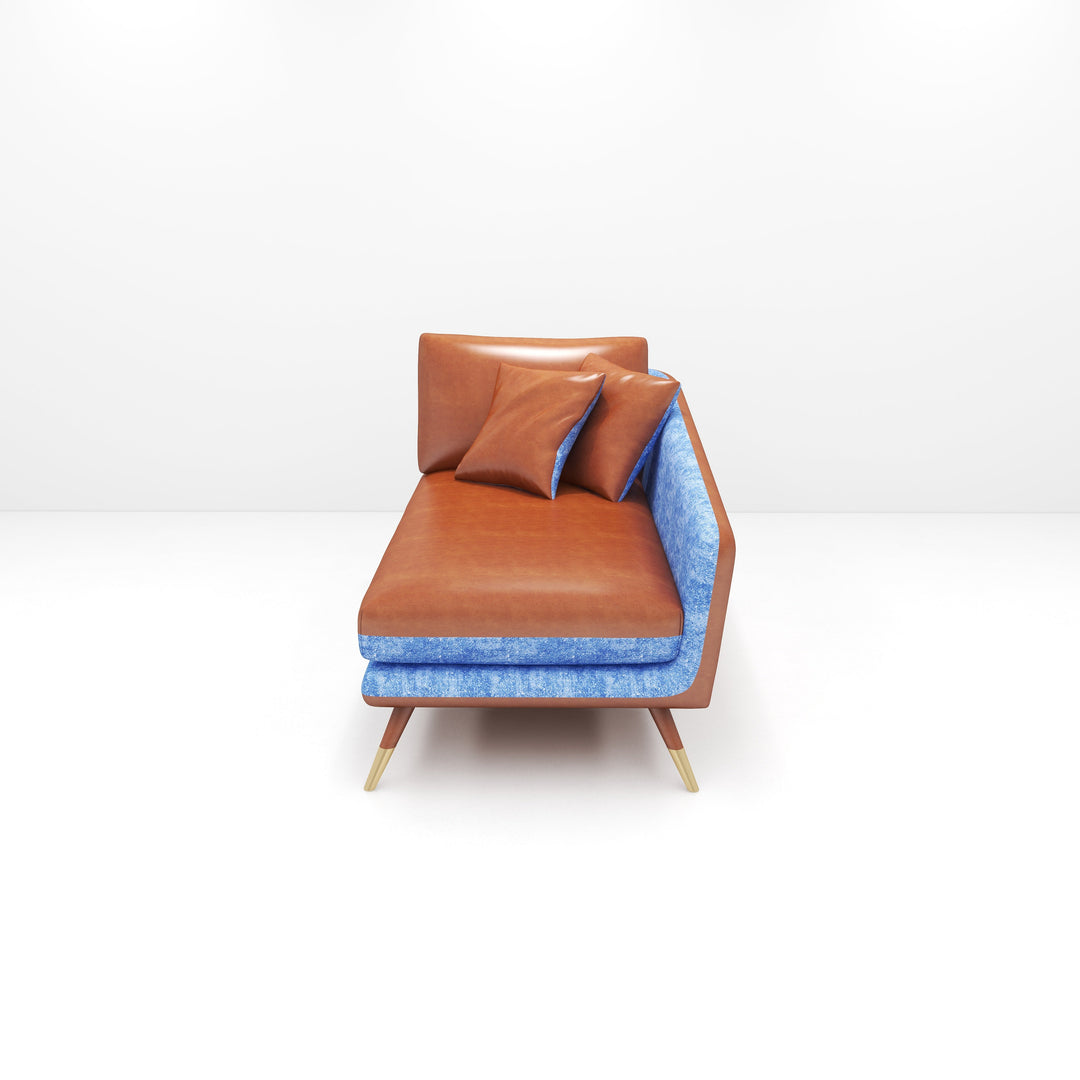 Volta Sofa Chaise with Right Arm