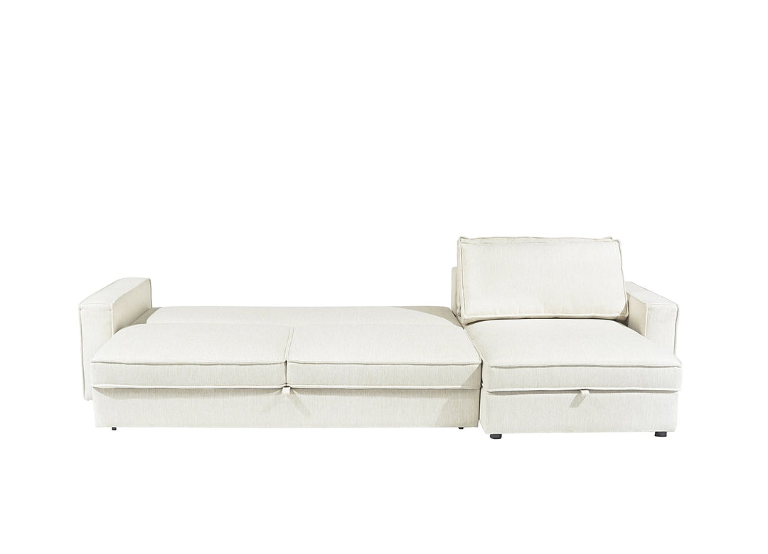 Camille 3L+Chaise Right W/ Storage Cube