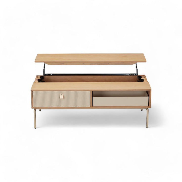 Cr�me Coffee Table (Rectangular)