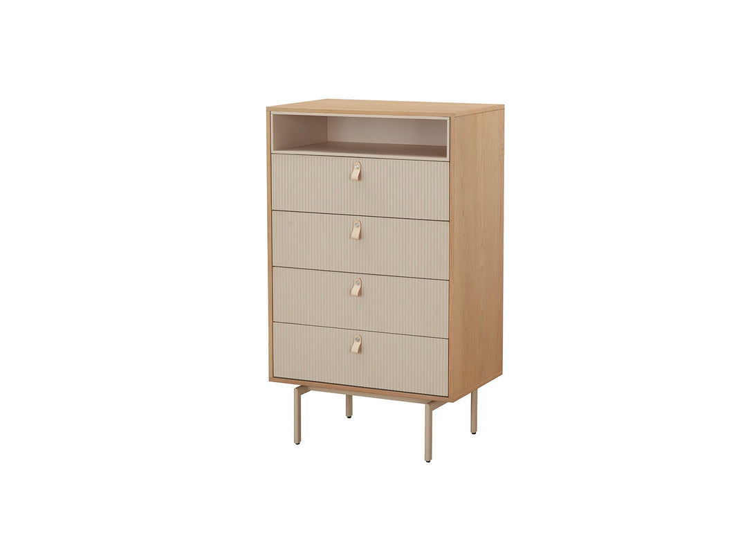 Cr�me 4-Drawer Chest