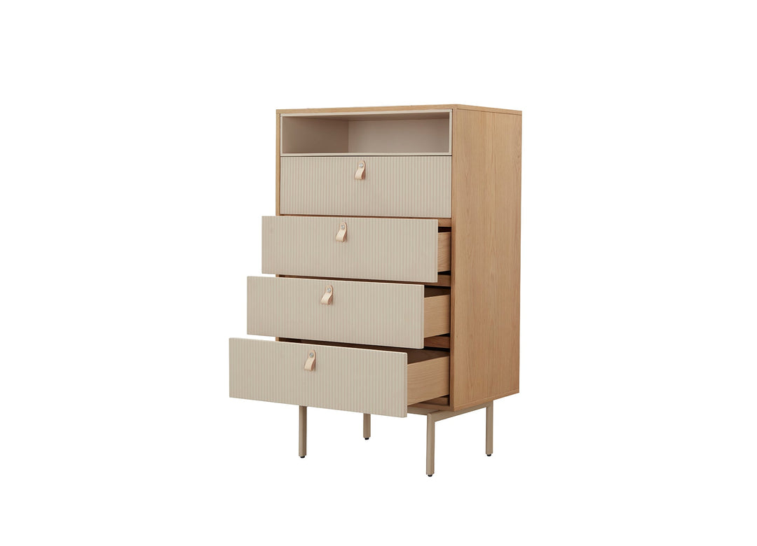 Cr�me 4-Drawer Chest