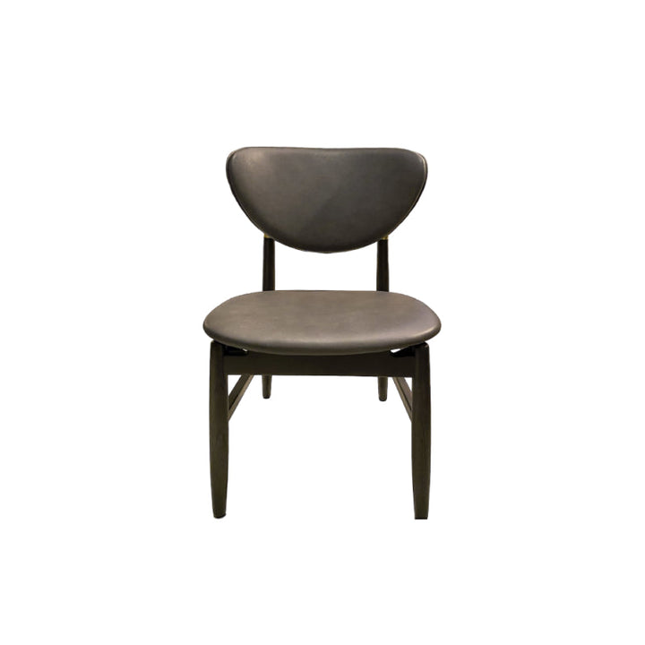 Linate Fixed 2.2M + 4 Side Chairs Leather L124 (Set)