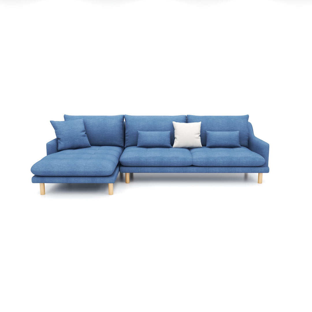 DAHLIA SOFA 3L-SHAPE CHAISE ON LEFT (SET)