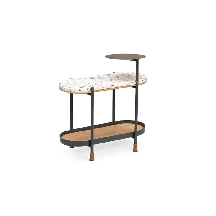 Tierra End Table + Extension Top