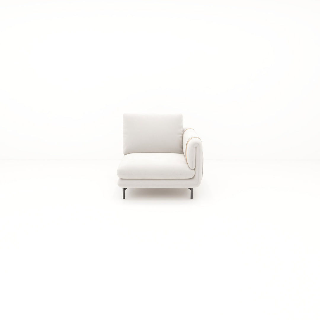 CREME II SOFA 1 SEATER W/ RIGHT ARM