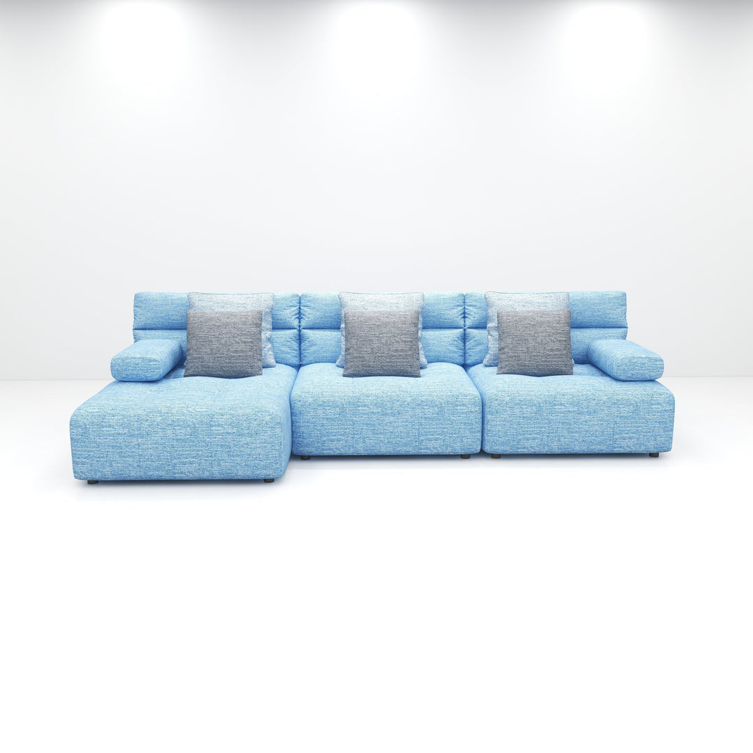 Tuft 2L-Shape Sofa Chaise on Left (Set)